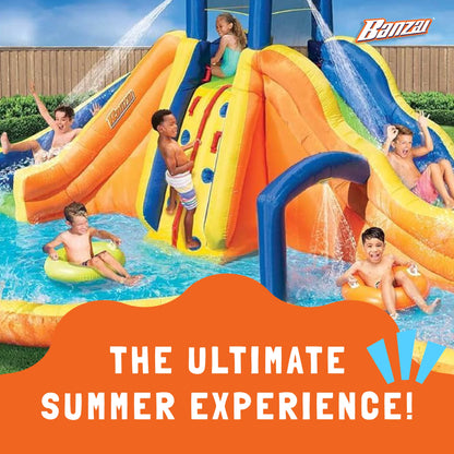 Rapid Falls Dual Slides Water Park & Climbing Rope Lagoon, Ages 5-12