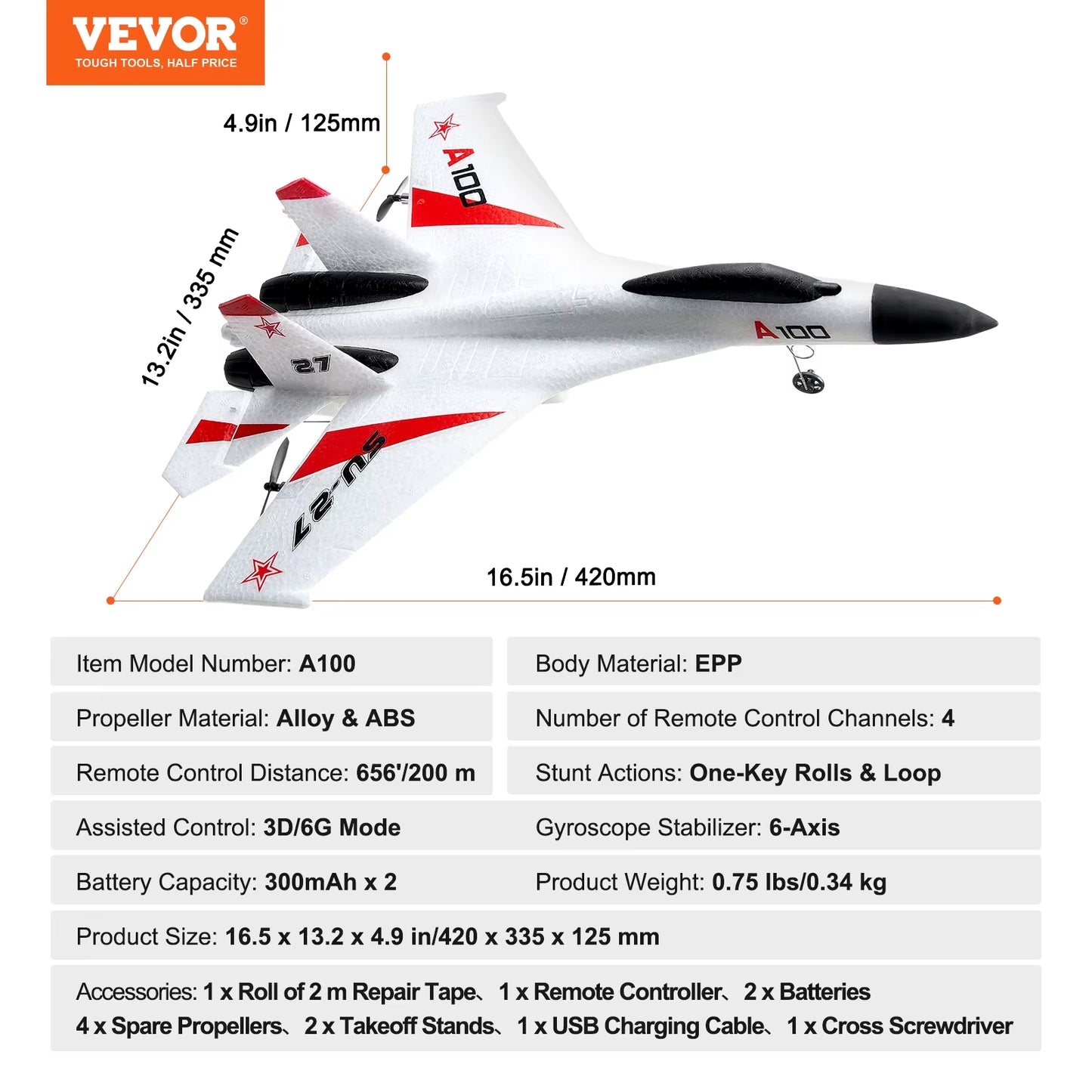 SU27 RC Plane 2.4G Remote Control Flying Model Glider Airplane with 2 Batteries Aircraft Foam Toys for Children Gifts