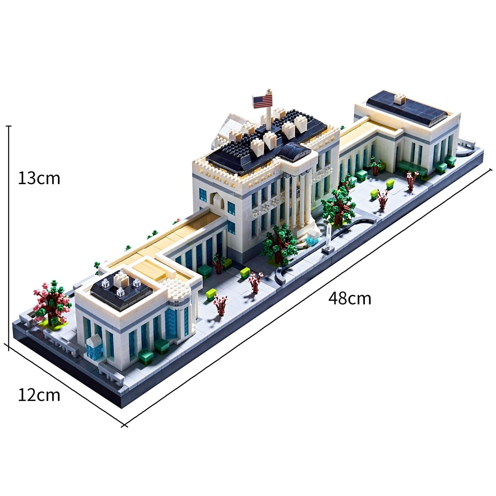 Architecture Sets for Adults White House U.S. Capital Collection Building Kit...
