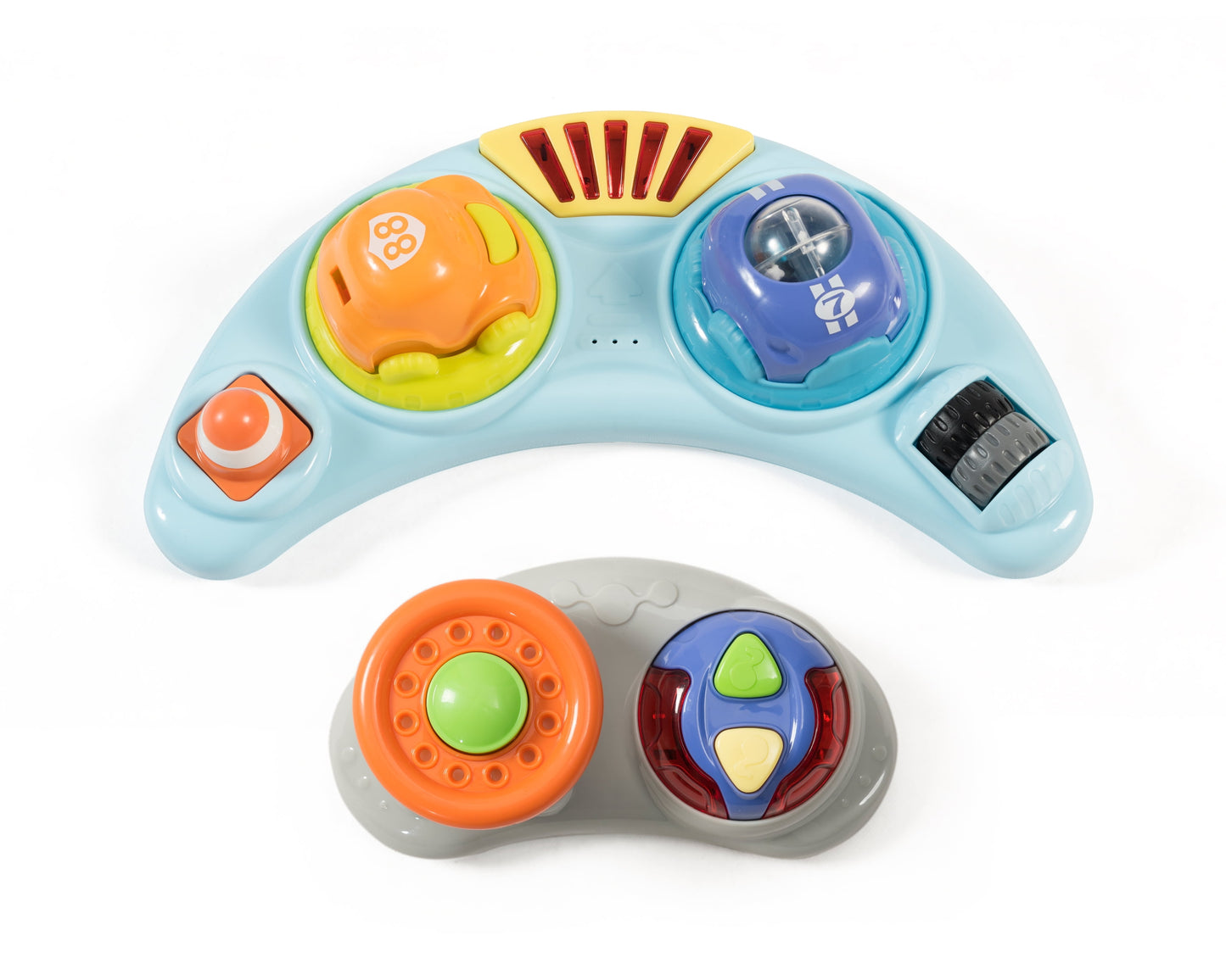Activity Walker with Jumping Board and Feeding Tray Unisex Blue
