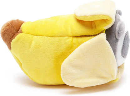 Pandaroll Plush in Banana Outfitz – Kawaii Stuffed Animal with Removable Costume – Cute Soft Plush Toy Gift for Girls, Kids & Collectors