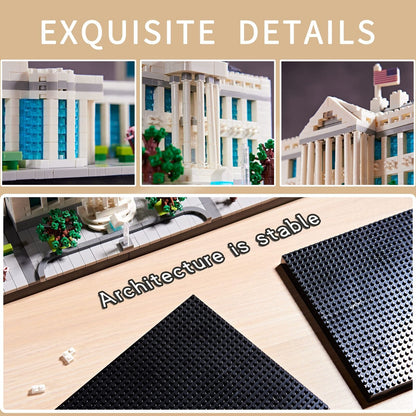 Architecture Sets for Adults White House U.S. Capital Collection Building Kit...