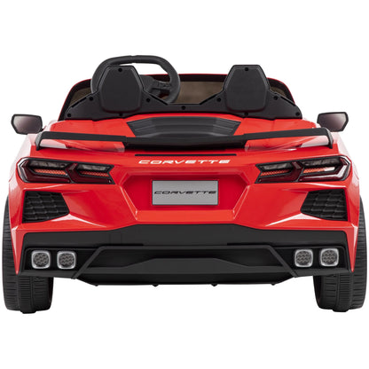 12V  Corvette Stingray, Battery Powered Ride-On Car, Children Ages 3+, Sounds