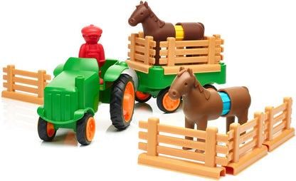 My First Farm Tractor Magnetic Building Set STEM Learning Toy Ages 1-5