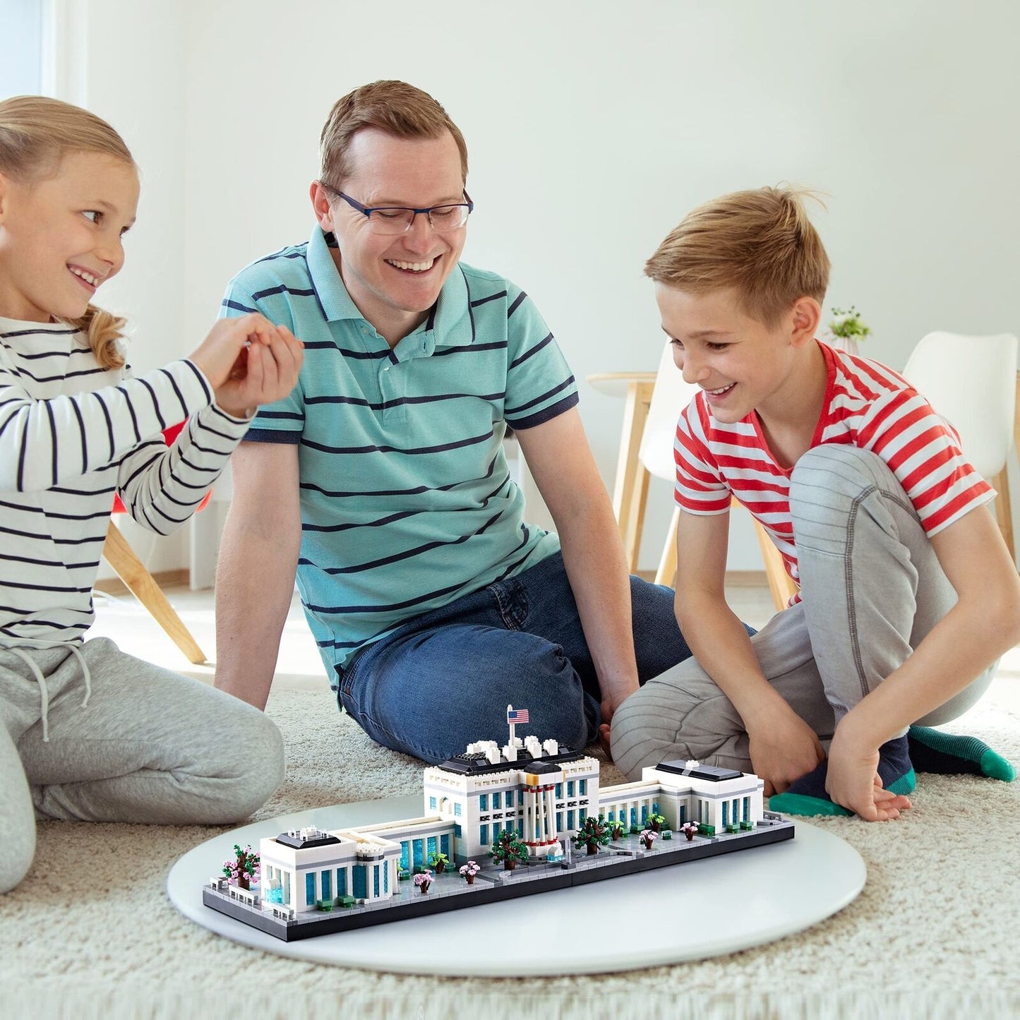 Architecture Sets for Adults White House U.S. Capital Collection Building Kit...