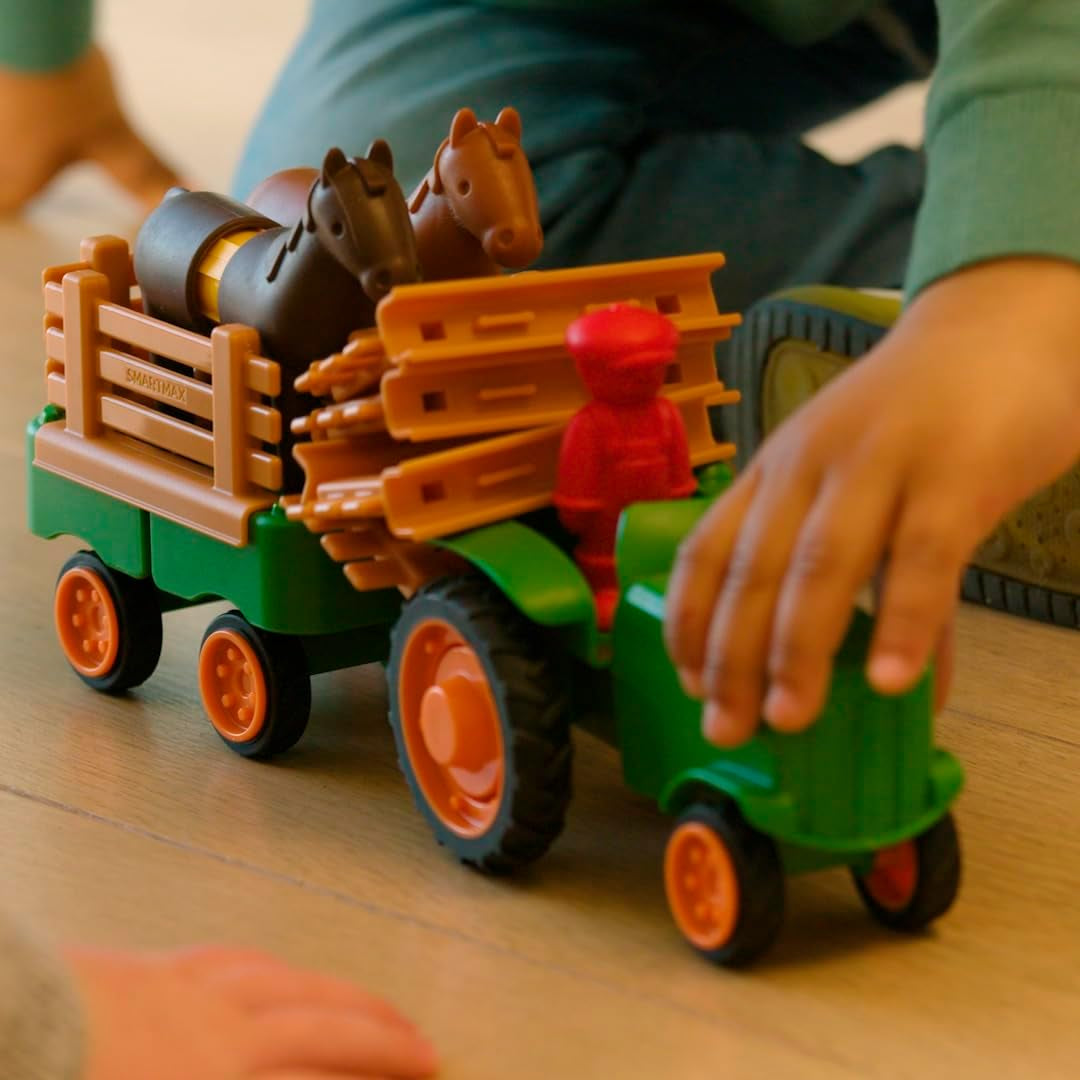 My First Farm Tractor Magnetic Building Set STEM Learning Toy Ages 1-5